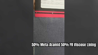 50% Kain Pelapis Viscose Meta‑Aramid 50% FR