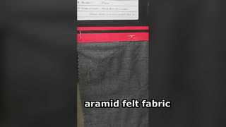 Nama Produk: Kain Felt Jarum Meta Aramid Lebar: 150 cm Berat: 270 gsm