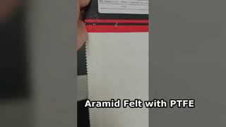 Aramid 160gsm Merasa Dilaminasi dengan PTFE