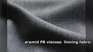 aramid FR viscose  linning fabric
