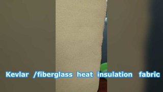 Kain insulasi panas Kevlar/fiberglass