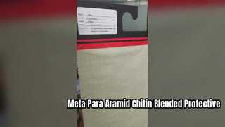 Kain Pelindung Campuran Meta Para Aramid Kitin