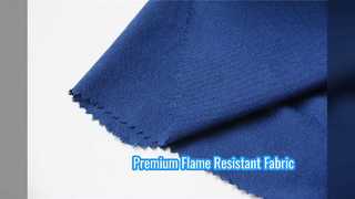 Lenzing FR Viscose Fabric Tekstil Tahan Panas Tahan Lama