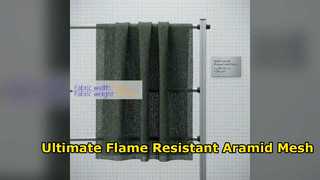 Kain Pelindung Tahan Api 600D Para Aramid Mesh