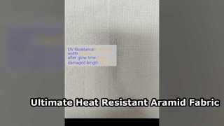 Kain Meta Aramid Terbaik untuk Perlengkapan Keamanan Panas Tinggi