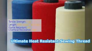Benang Jahit Meta Aramid Tahan Api Kekuatan Tinggi