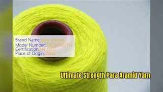 Benang Para Aramid Kekuatan Tinggi untuk Pakaian Pelindung Industri