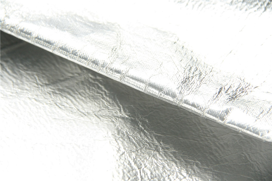 Kain Aramid Kekuatan Tarik Tinggi 2mm Tebal 550 Gsm Dengan Lapisan Aluminium