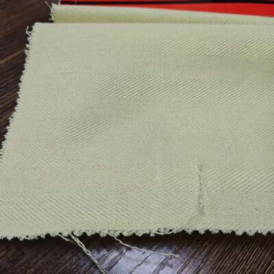280gm 150cm Lebar 23% Para Aramid 70% FR Viskosa 6% Polyester Campuran tahan api Meta Aramid Kain untuk Pakaian Pelindung