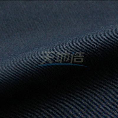 Navy Blue Meta Aramid Fiber Fabric 93/5/2 200gsm Untuk Pakaian Pemadam Kebakaran