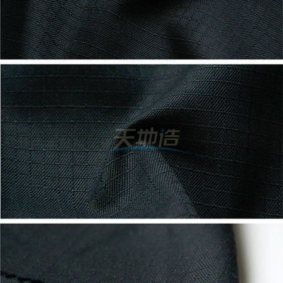 Navy Rip Stop Meta Aramid Fabric 98/2 205gsm Untuk Pencegahan Dan Pengendalian Kebakaran