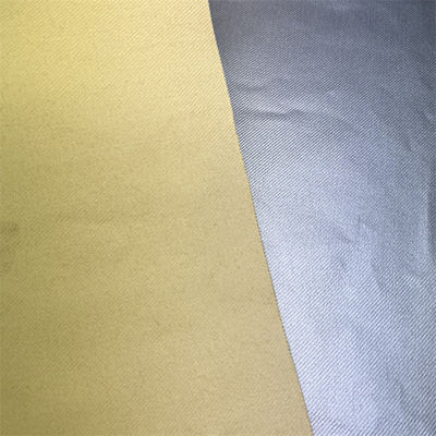 Boiler Bekerja Para Aramid Woven Fabric 290gsm Dengan FR PU Coating
