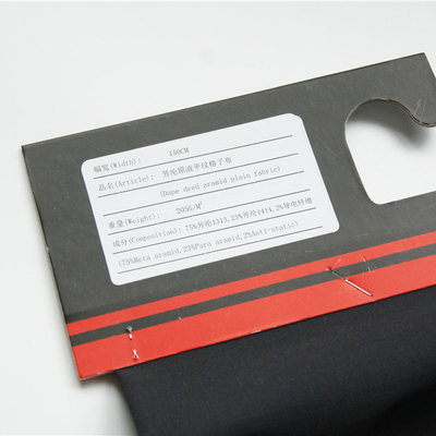 205gsm Plain Rip Stop Kain Tekstil Aramid Tahan Api Yang Sangat Baik