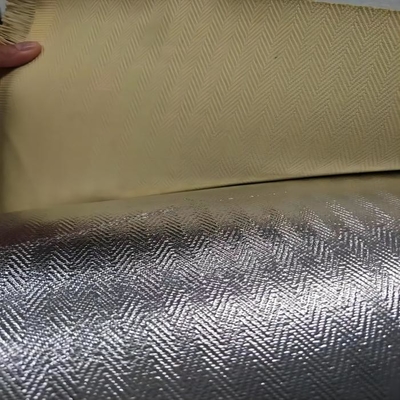 Kain Para Aramid Konduktivitas Termal Rendah Dengan Lapisan Aluminium