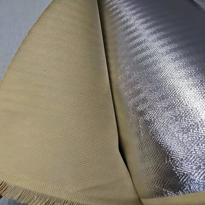 Kain Para Aramid Konduktivitas Termal Rendah Dengan Lapisan Aluminium
