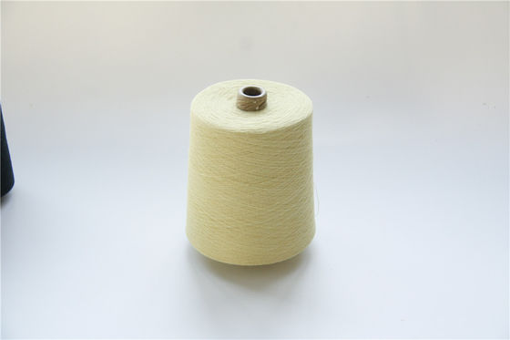 66TEX Para Aramid Fiber Benang Raw Yellow Ne18/2 Untuk Sarung Tangan Tahan Potong
