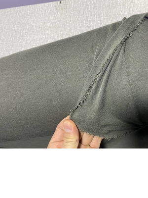 T SHIT Sportswear Outerwear Knitting Meta Aramid Fabric Tersedia Warna Kustom