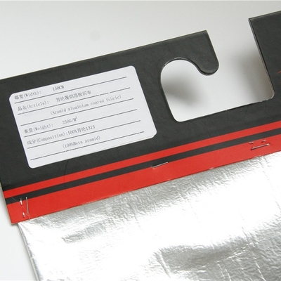 Kain Para Aramid 500 GSM Tahan Air Dengan Lapisan Aluminium