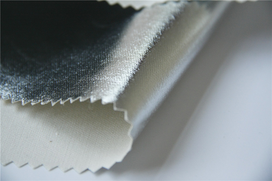 Tahan Panas 260 Derajat Kuning Anti Cut Para Aramid Fabric Aluminium Coating