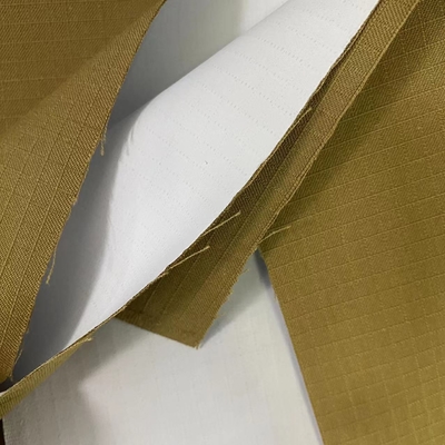 280gsm tahan air bernapas kain khaki aramid membran PTFE