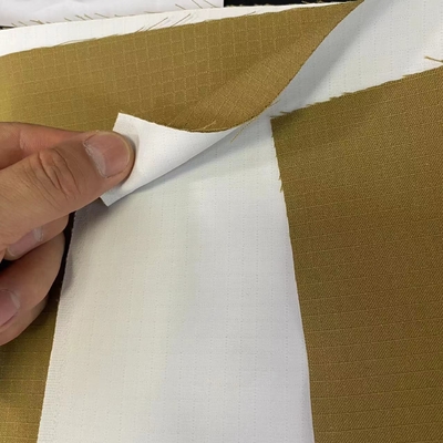 280gsm tahan air bernapas kain khaki aramid membran PTFE