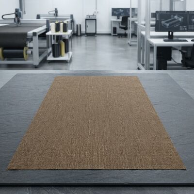 200gsm Meta Aramid FR Viscose Kain Campuran Anti-statis Lebar 150cm Kain Pakaian Kerja Keselamatan Tahan Api