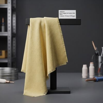 Kain Isolasi Panas Kevlar Fiberglass dengan Ketahanan Suhu Tinggi, Tahan Api, dan Tahan Sobek