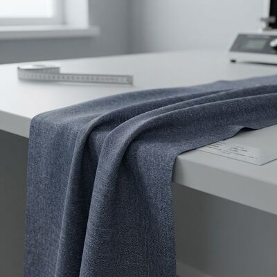 50% Meta-Aramid 50% Viscose FR Lapisan Kain - Tahan Api Permanen 120 gsm untuk Pakaian Pelindung