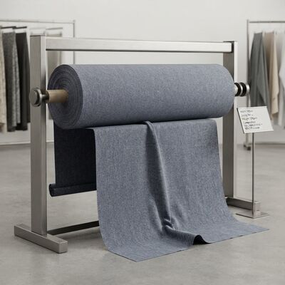 50% Meta-Aramid 50% Viscose FR Lapisan Kain - Tahan Api Permanen 120 gsm untuk Pakaian Pelindung