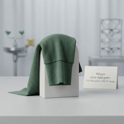 940gsm Aramid Flame Retardant Cuff Fabric dengan abrasi tinggi dan ketahanan kimia untuk pakaian tahan api