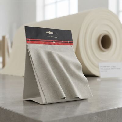 Kain Rajut FR Lebar 180cm Berat 215gsm dengan 70% Modakrilik 30% Viskosa FR untuk Aplikasi Tahan Api
