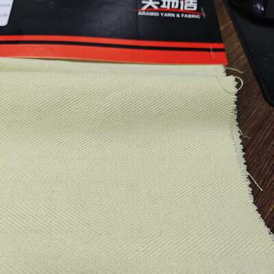 280gm 150cm Lebar 23% Para Aramid 70% FR Viskosa 6% Polyester Campuran tahan api Meta Aramid Kain untuk Pakaian Pelindung