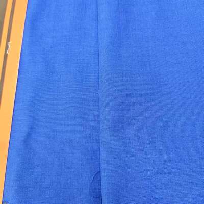 Kain Meta Aramid Anti-statis Biru Cerah 160gsm untuk Pakaian Kerja Keselamatan Petrokimia Musim Panas