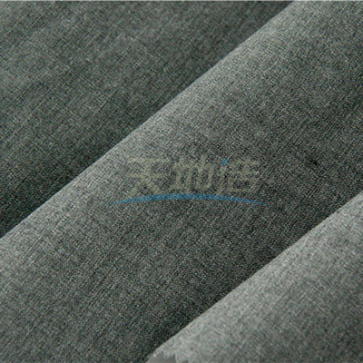 Kain Fiber Meta Aramid Abu-abu Dengan PTFE 150gsm Untuk Lapisan Pakaian Pemadam Kebakaran