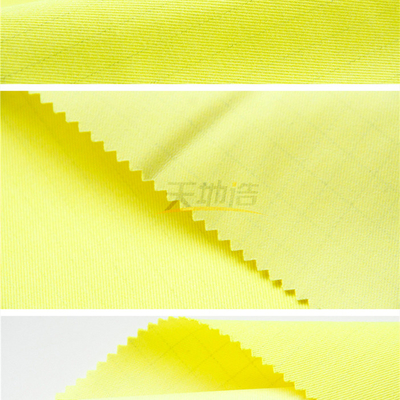 Kain Modacrylic 280gsm Fluorescrnt Kuning Ne24/2 En11612