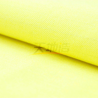 Kain Modacrylic 280gsm Fluorescrnt Kuning Ne24/2 En11612