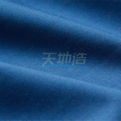 Ocean Blue Meta Aramid Fabric 160gsm Pakaian Anti Busur Untuk Minyak Bumi