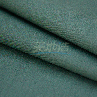 Kain Aramid Lenzing Viscose 260gsm Hijau Untuk Pakaian Pelindung