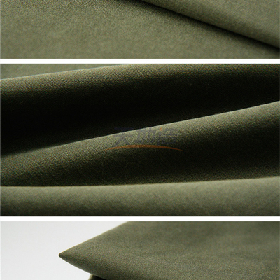 3A Blended Meta Aramid Fabric 180gsm Green Untuk Pakaian Pelindung