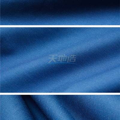 AAA Blended Meta Aramid Fabric 220gsm Royal Blue Untuk Pakaian Pelindung
