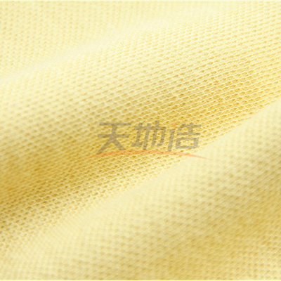 320gsm 50% Para Aramid 50% meta aramid Kain Rajutan Sarung Tangan Tahan Potong