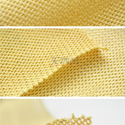 100% Filament Para Aramid Mesh Cloth Baku Kuning Untuk Kerangka Bertulang