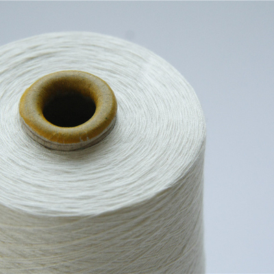 30/2 Warna Putih Mentah 100% Meta Aramid Spun Yarn Fire Retardant