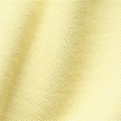 Sisi Ganda 50% Para Aramid 50% Kain Rajutan Meta Aramid Mentah untuk Sarung Tangan Tahan Potong