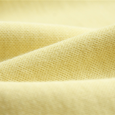 Sisi Ganda 50% Para Aramid 50% Kain Rajutan Meta Aramid Mentah untuk Sarung Tangan Tahan Potong