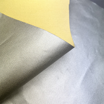 Boiler Bekerja Para Aramid Woven Fabric 290gsm Dengan FR PU Coating