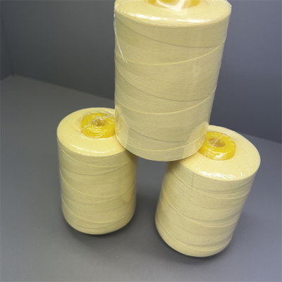 EN469 Benang Jahit Para Aramid Kuning Mentah Dengan Kekuatan Tinggi