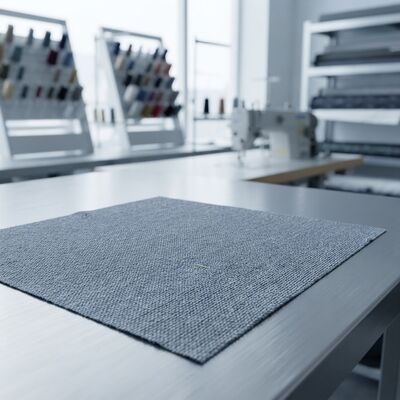 200gm tahan panas Meta Aramid kain rajutan 180cm Lebar untuk pakaian pelindung