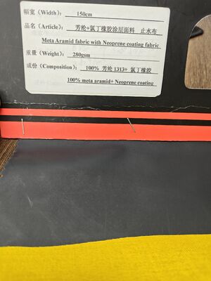 Kain Meta Aramid dengan Lapisan Neoprene - Tahan Api Permanen, Tahan Suhu Tinggi, dan Kinerja Tahan Air yang Sangat Baik