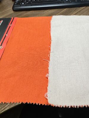 100% Meta-Aramid Kain Rajut Sisi Ganda 400gsm Tahan Api untuk Perlindungan Termal